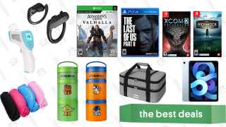 Thursday's Best Deals: iPad Air, Mpow Flame Earbuds, Infrared Thermometer, Stackable Character Snack Packs, <i>BioShock: The Collection</i>, <i>Xcom 2</i>, Reusable Makeup Removers, <i>The Last of Us Part II </i>and More